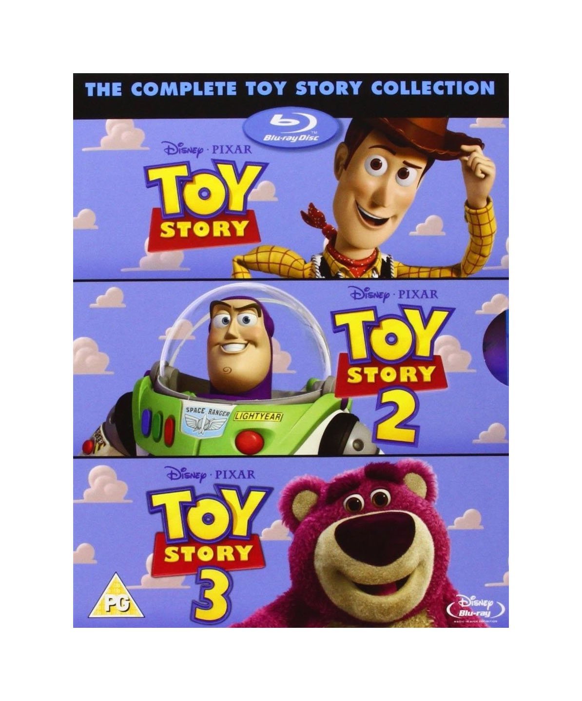 Toy Story 1-3 Complete Movie Collection DVD Set - Includes Toy Story, Toy Story 2 & Toy Story 3 - Perfect for Family Movie Nights & Disney Fans