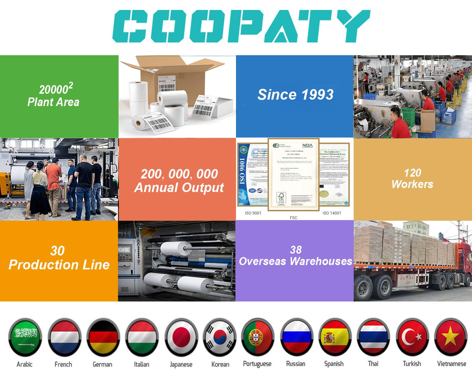 Coopaty Full Sheet Shipping Address Labels for Laser & Inkjet Printers - 8.5