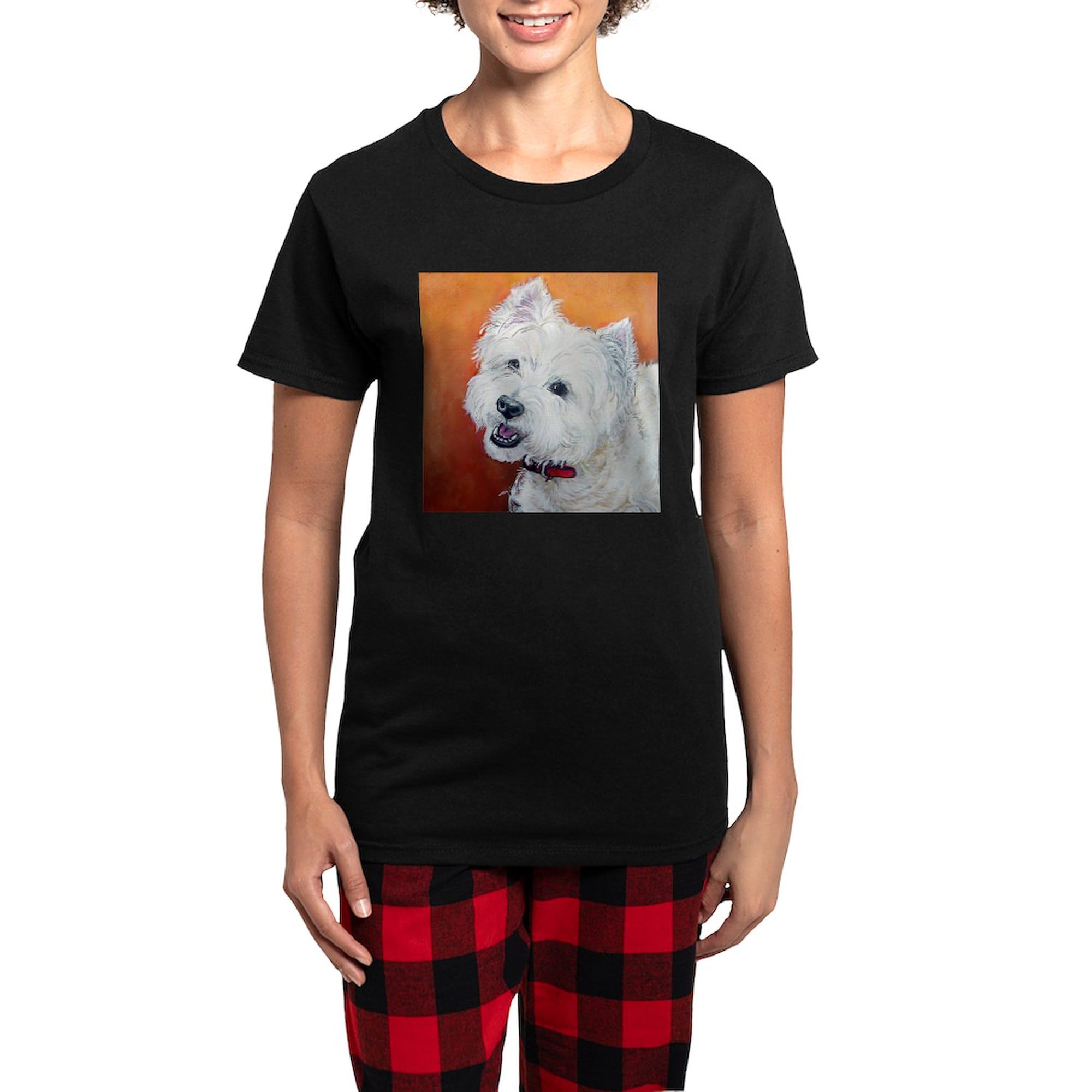 Booker's Westie Stuff Women's Dark Novelty Pajamas - Cozy Sleepwear for Women | Perfect for Lounging, Sleepovers & Relaxing at Home
