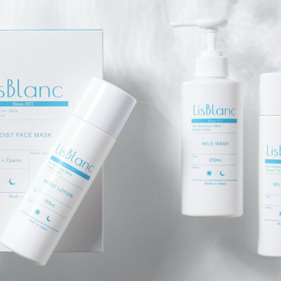 LisBlanc Hydrating Moisture Lotion for Sensitive Skin - Alcohol-Free Facial Toner with Hyaluronic Acid 150ml | Daily Skincare Routine for Dry & Dehydrated Skin