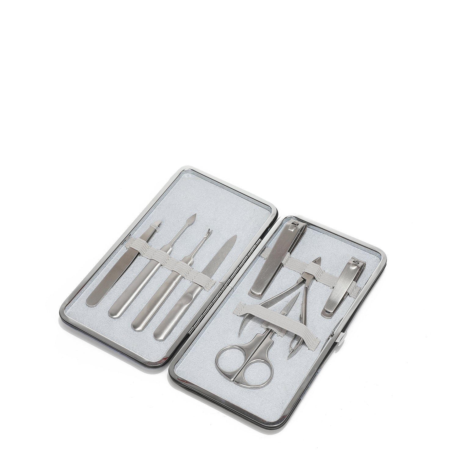 Professional 12-Piece Manicure Set with Nail Clippers, Cuticle Scissors & Nail Files - Perfect for Home, Salon & Travel Nail Care