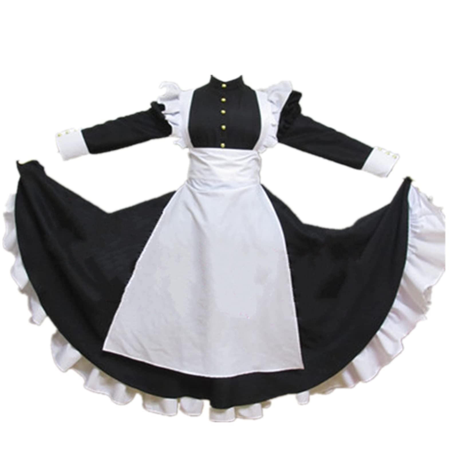 Black Lagoon Roberta Cosplay Costume - Halloween Anime Cosplay Outfit for Women | Perfect for Conventions, Cosplay Events & Halloween Parties