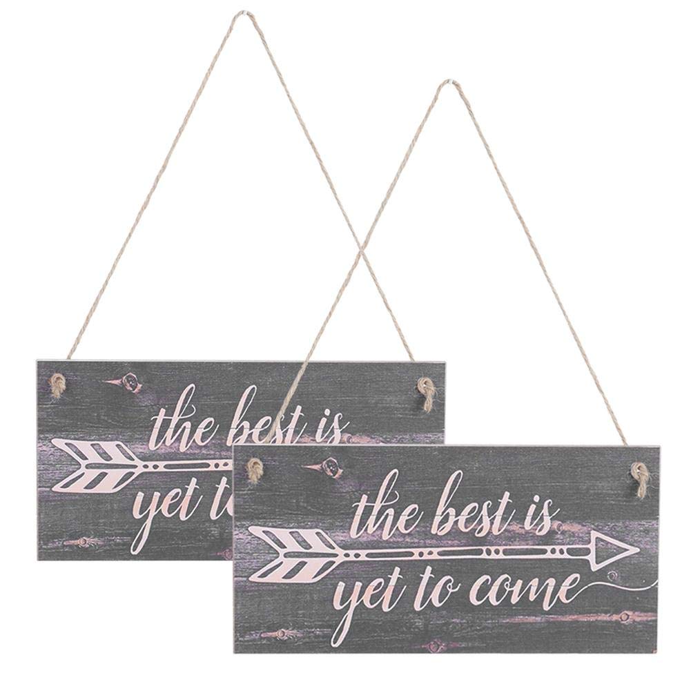Valentine's Day Carnival English Letter Hanging Sign - Rustic Farmhouse Style Durable Wooden Wall Decor (2Pcs Set) - Perfect for Home, Coffee Shop & Cafe Decorations