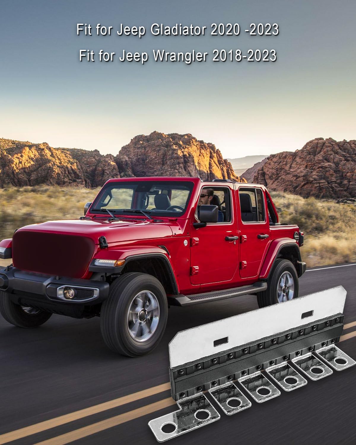 68368854AA Main Fuse Replacement for 2020-2023 Jeep Gladiator & 2018-2023 Wrangler - Multi-Purpose Distributor Fuse for Off-Roading, Camping & Adventure Vehicles
