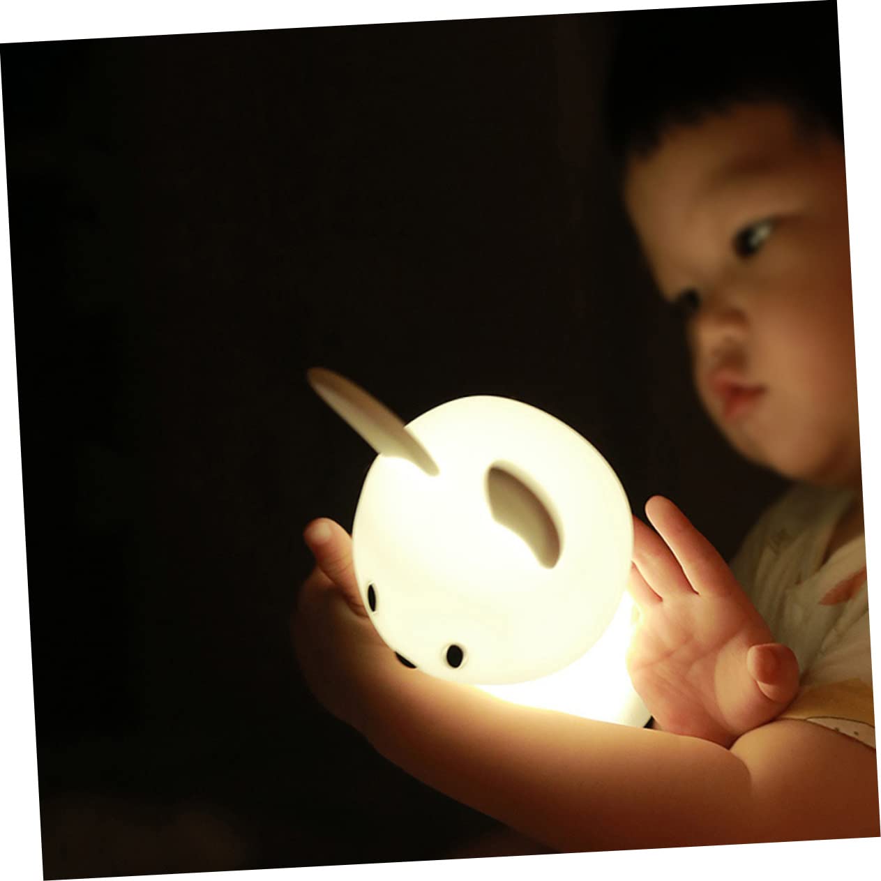 ARTIBETTER 6-Pack LED Night Light - Cute Rabbit Nightlight, Decorative Cartoon Night Lamp, USB Rechargeable, Perfect for Kids Room, Nursery, Birthday Gifts & Bedside Lighting