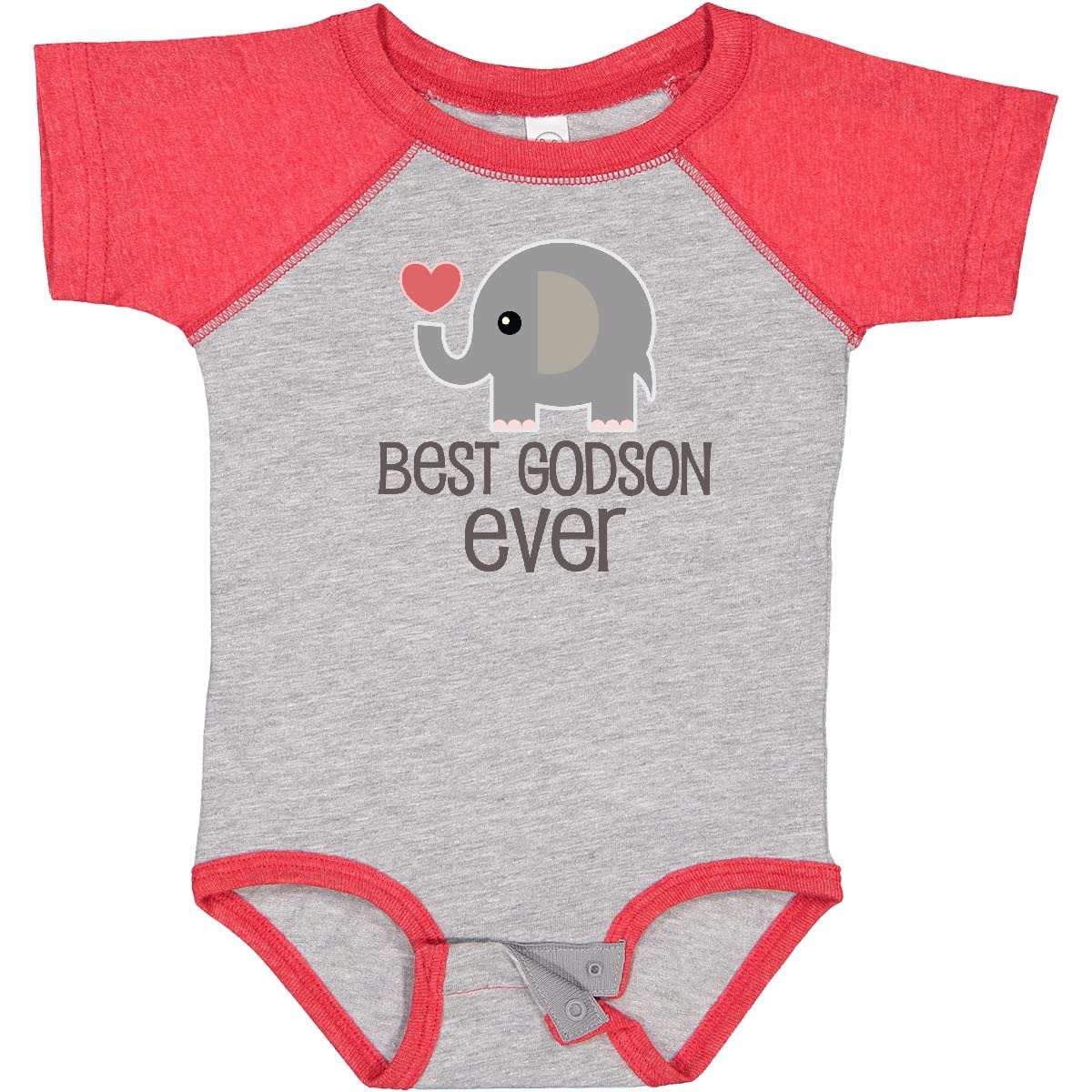 Inktastic Best Godson Baby Boy Bodysuit - Cute Baptism, Christening & Family Outfit for Newborns & Infants
