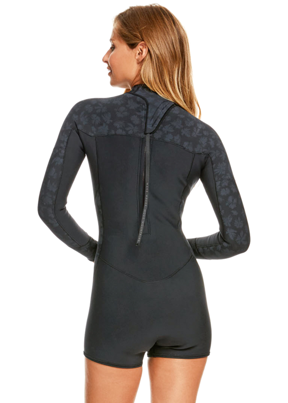Roxy Women's Swell Series 2mm Long Sleeve Back Zip Spring Wetsuit - Perfect for Surfing, Swimming & Water Sports