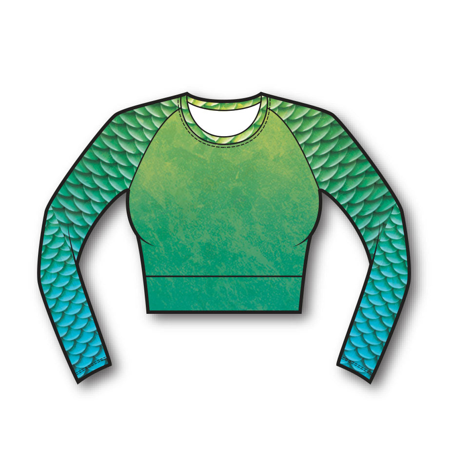 Wholesale 20+ Pieces Mix and Match Cropped Rash Guards - Swimwear for Women, Beach Cover Up, Yoga, Surfing & Activewear