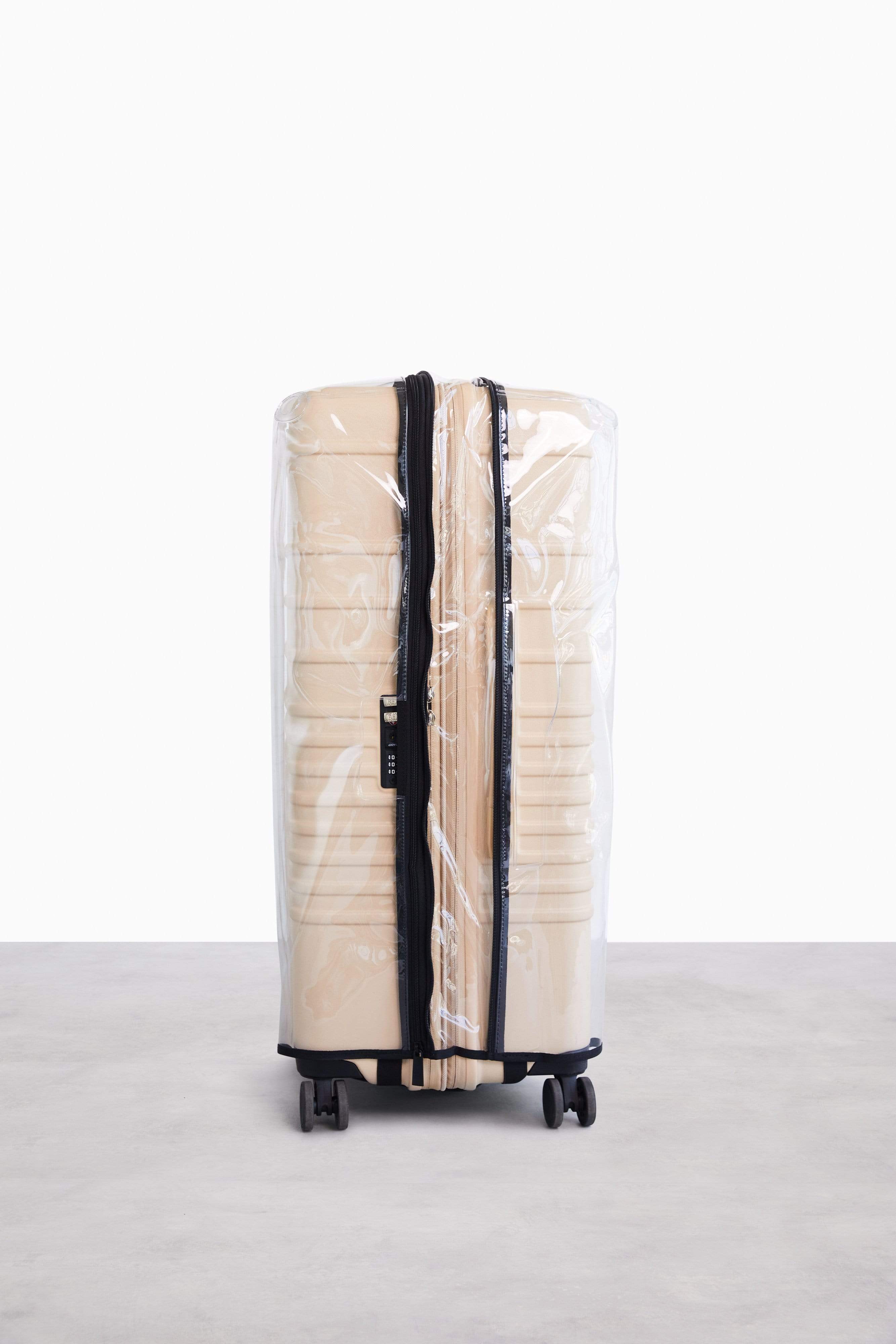 Large Check-In Luggage Cover - Durable Waterproof Suitcase Protector for Travel | Perfect for Airplane, Train & Bus Trips