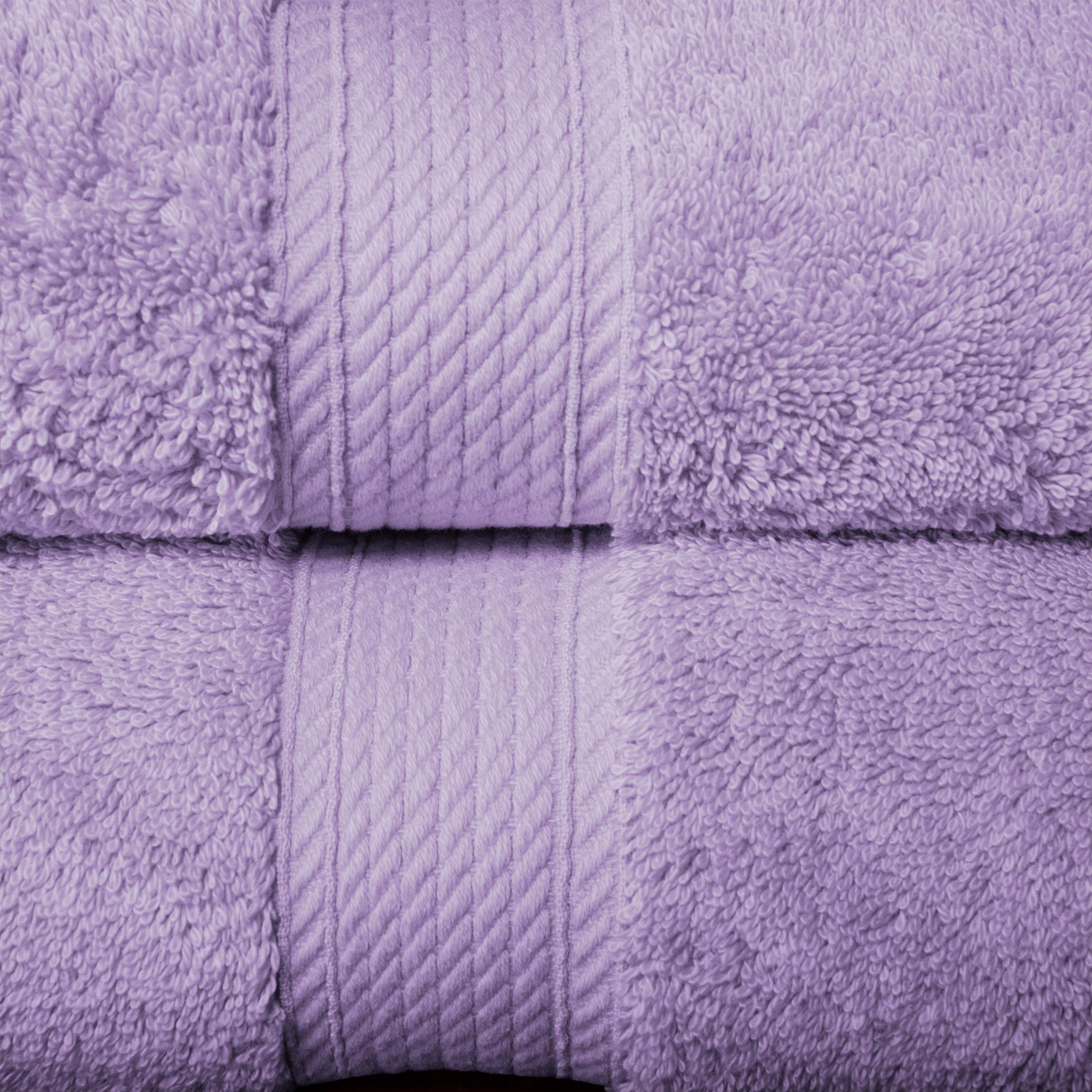 Premium 100% Egyptian Cotton Plush Heavyweight Luxury Bath Towel Set of 6 - Ultra Soft & Absorbent for Spa, Hotel & Home Use