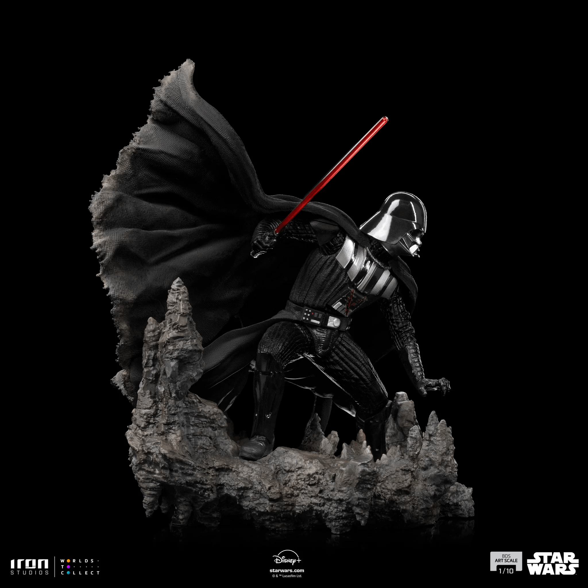 Iron Studios Star Wars Darth Vader Art Scale 1/10 Statue - Premium Collectible Figure for Display & Home Decor