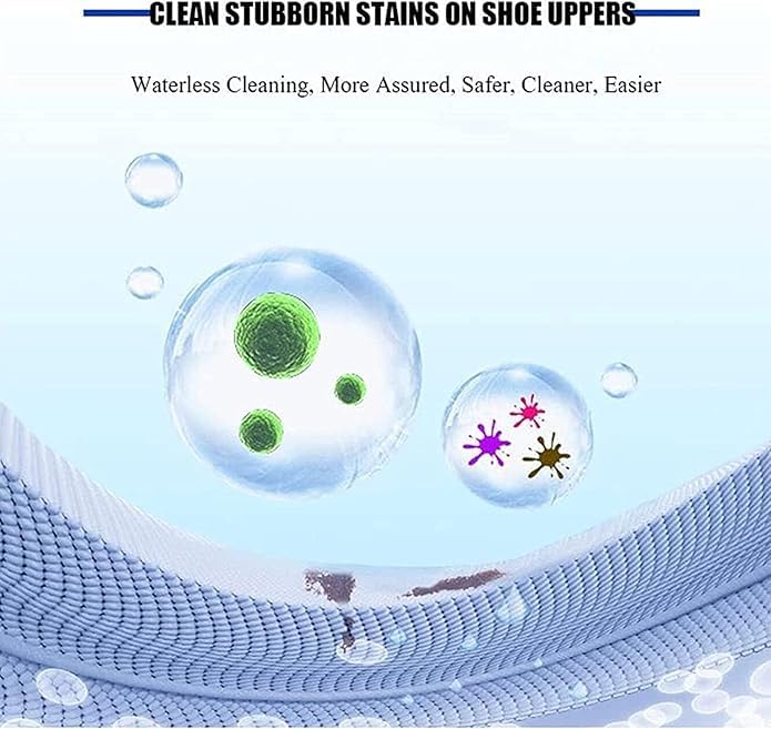NICANOR Shoe Cleaner Cream with Sponge - White Shoe Stain Remover & Whitening Polish for Sneakers, Leather Shoes, Canvas Shoes | Perfect for Cleaning, Restoring & Protecting White Shoes for Daily Wear, Sports & Special Occasions