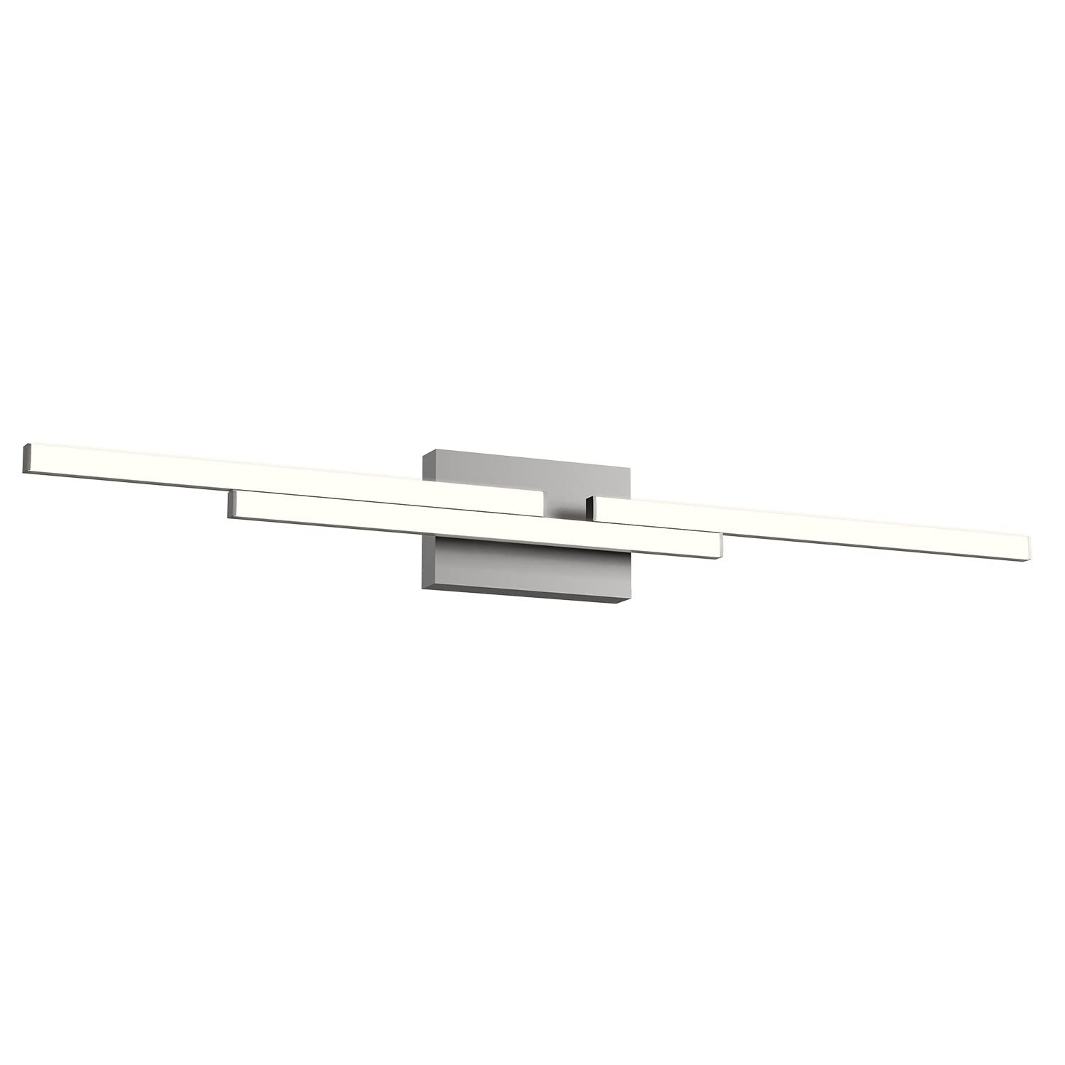 Kuzco Lighting VL52738-BK Anello Minor Vanity LED Light Fixture in Black - Perfect for Bathroom, Dressing Room & Makeup Area Lighting