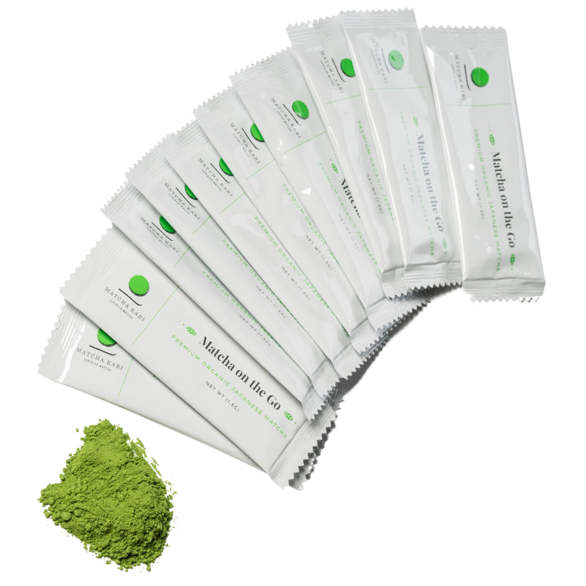 Organic Matcha Green Tea Powder Single Serving Sticks - Dr. Weil's Ceremonial Grade, 24 Individual Tea Packets | Perfect for On-the-Go, Office & Travel Use