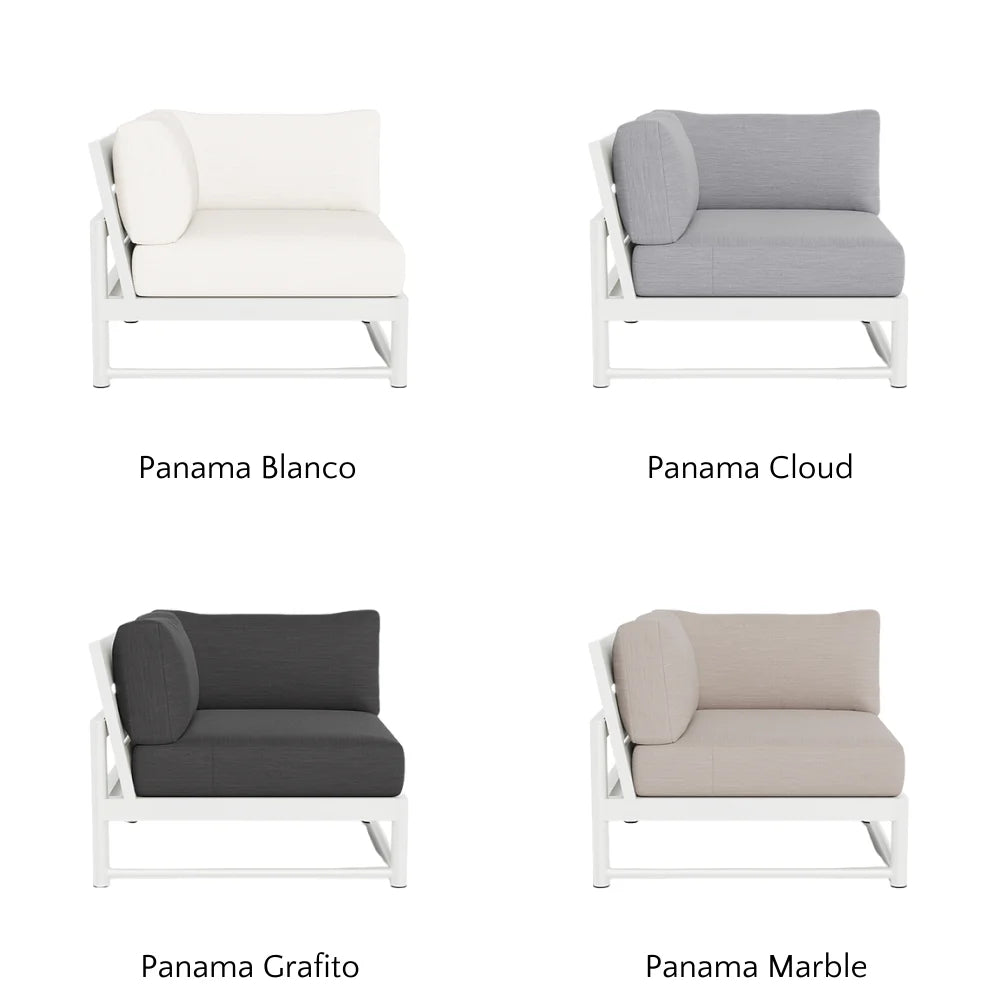 Breeze XL Outdoor Corner Sectional Sofa - Waterproof Patio Furniture Set with Cushions for Backyard, Poolside & Garden Relaxation