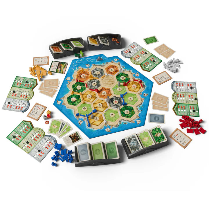 Catan Cities & Knights Expansion Board Game - 6th Edition for Adults & Families - Strategy Game Night, Party & Family Gatherings