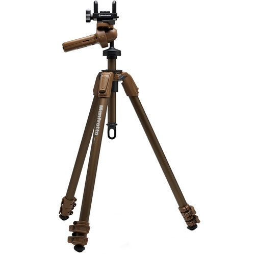 Manfrotto Alpha S.H.O.T. Grip Tripod Kit - Professional Camera Tripod with Adjustable Grip for DSLR & Mirrorless Cameras - Perfect for Photography, Videography & Travel Shooting