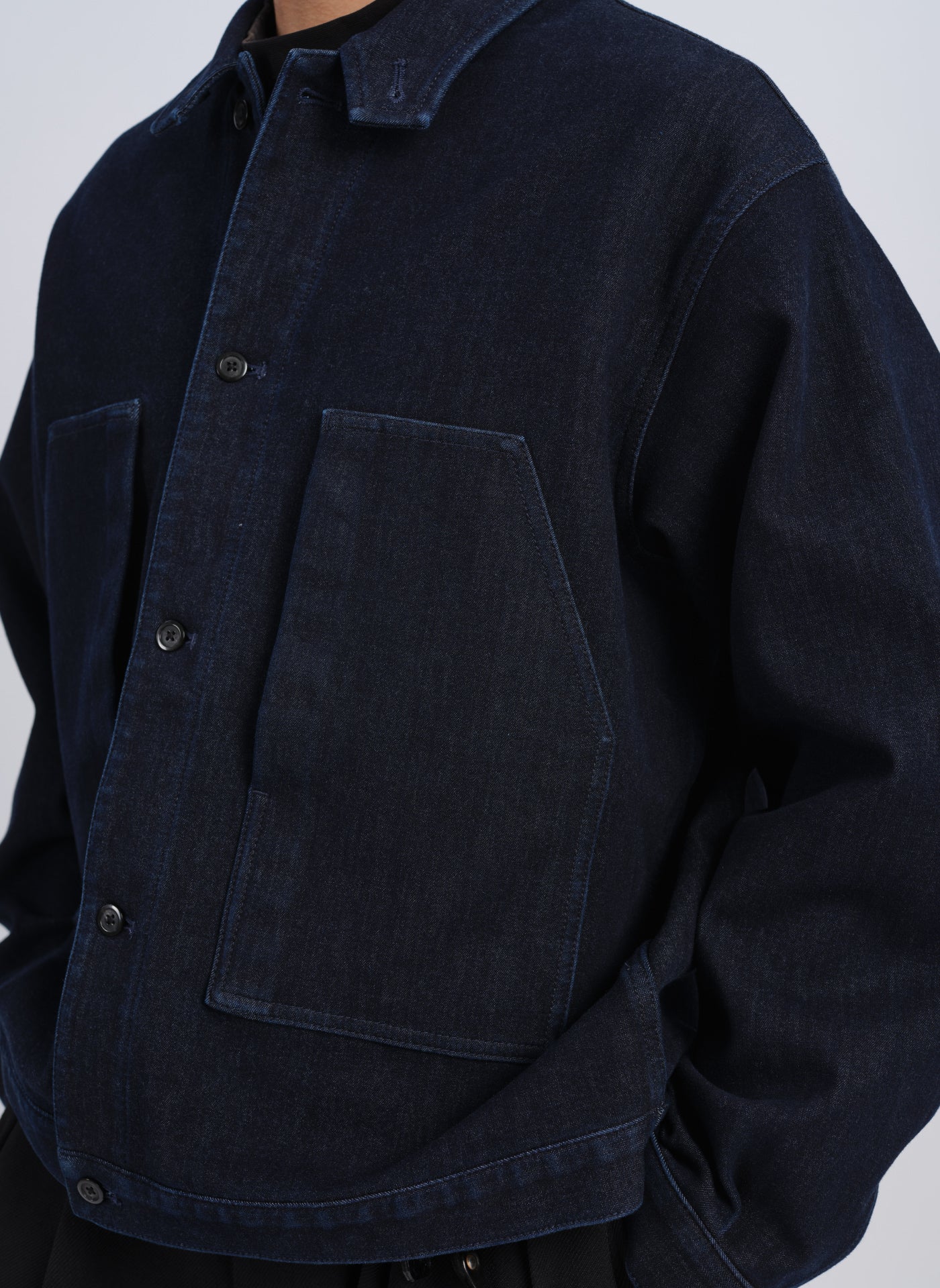 3D Printed Down Denim Soft Tucker Jacket for Men & Women - Lightweight Warm Winter Coat for Outdoor Activities and Casual Wear
