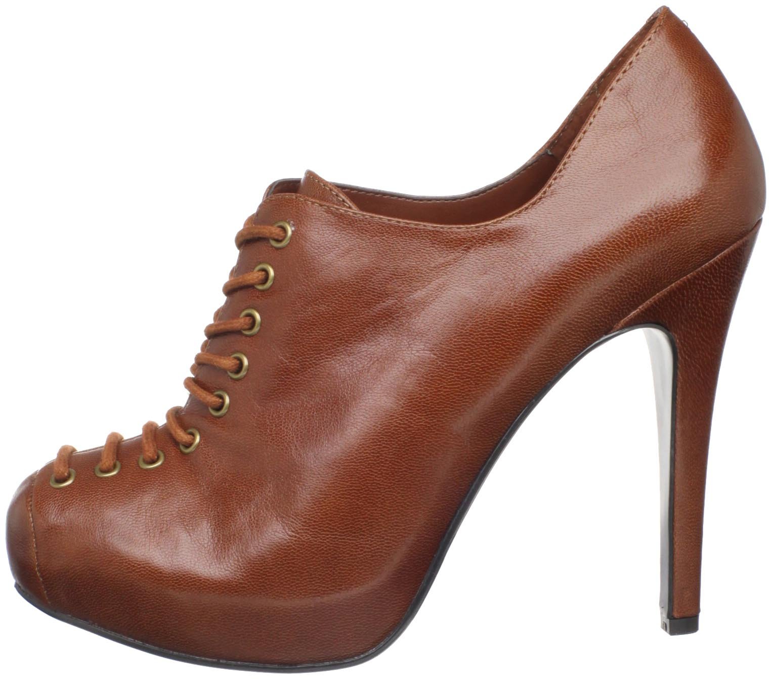 Chinese Laundry Women's Chase After Ankle Boot - Stylish Leather Booties for Fall & Winter, Comfortable Heeled Boots for Casual Outfits & Office Wear