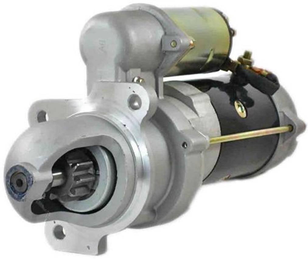 RAREELECTRICAL New Starter Compatible With Hyster Rollers C-350A Perkins 4-236 Engine (1972-1976) - Delco System 345433 - Heavy Duty Replacement for Forklifts & Industrial Equipment