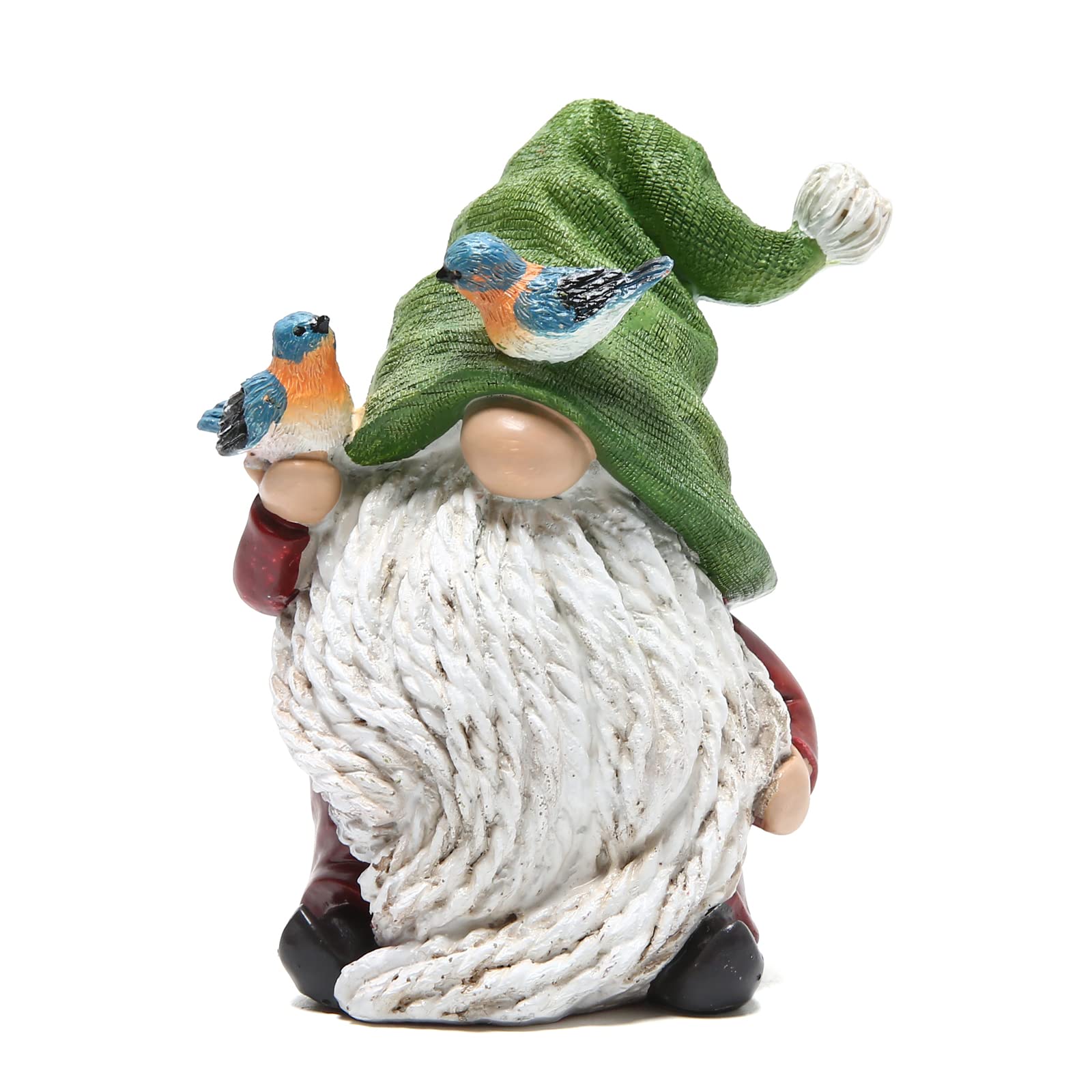 Spring Gnome Decor - Easter Gnomes with Flowers, Farmhouse Shelf & Tiered Tray Dwarf Figurines for Seasonal Home Decor | Perfect for Easter Displays, Spring Mantel Decor, and Farmhouse Style Home Accents
