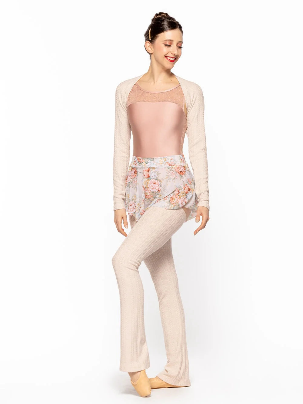 Cozy Oatmeal Knit Shrug - Soft & Stylish Cardigan for Women | Perfect for Layering, Office Wear & Casual Outfits