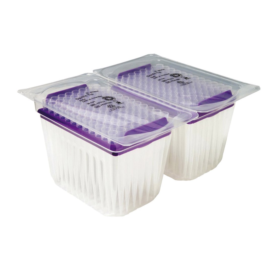 Sartorius 791212 Polypropylene Optifit Extended Pipette Tips - Non-Sterile Refill Pack (960 Tips/Case) - 50-1200µl Volume Range, 90mm Length - Ideal for Laboratory, Research & Clinical Pipetting Applications