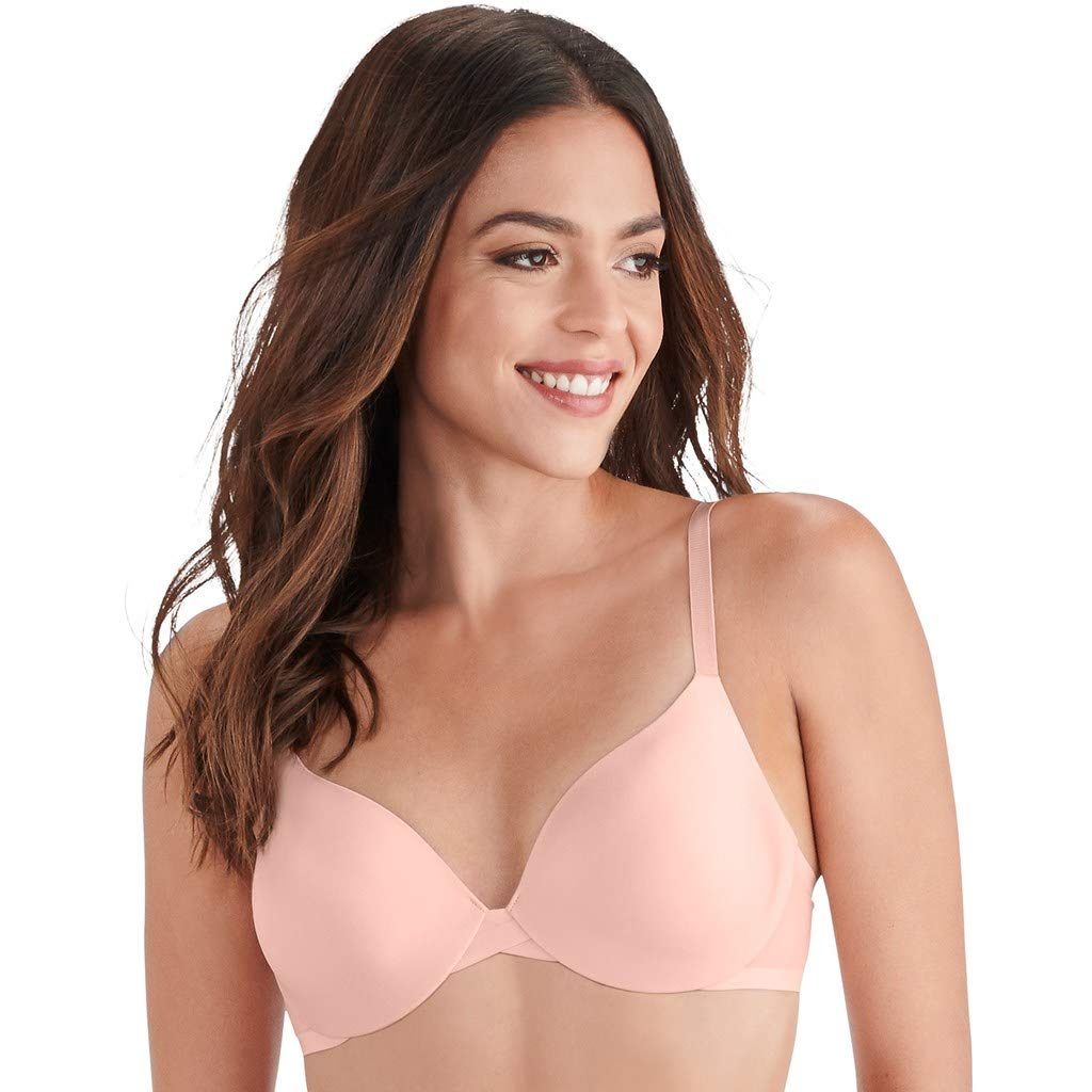 Vanity Fair Women's Nearly Invisible Full Coverage Underwire Bra - Comfortable Everyday Wear for Work & Casual Outfits