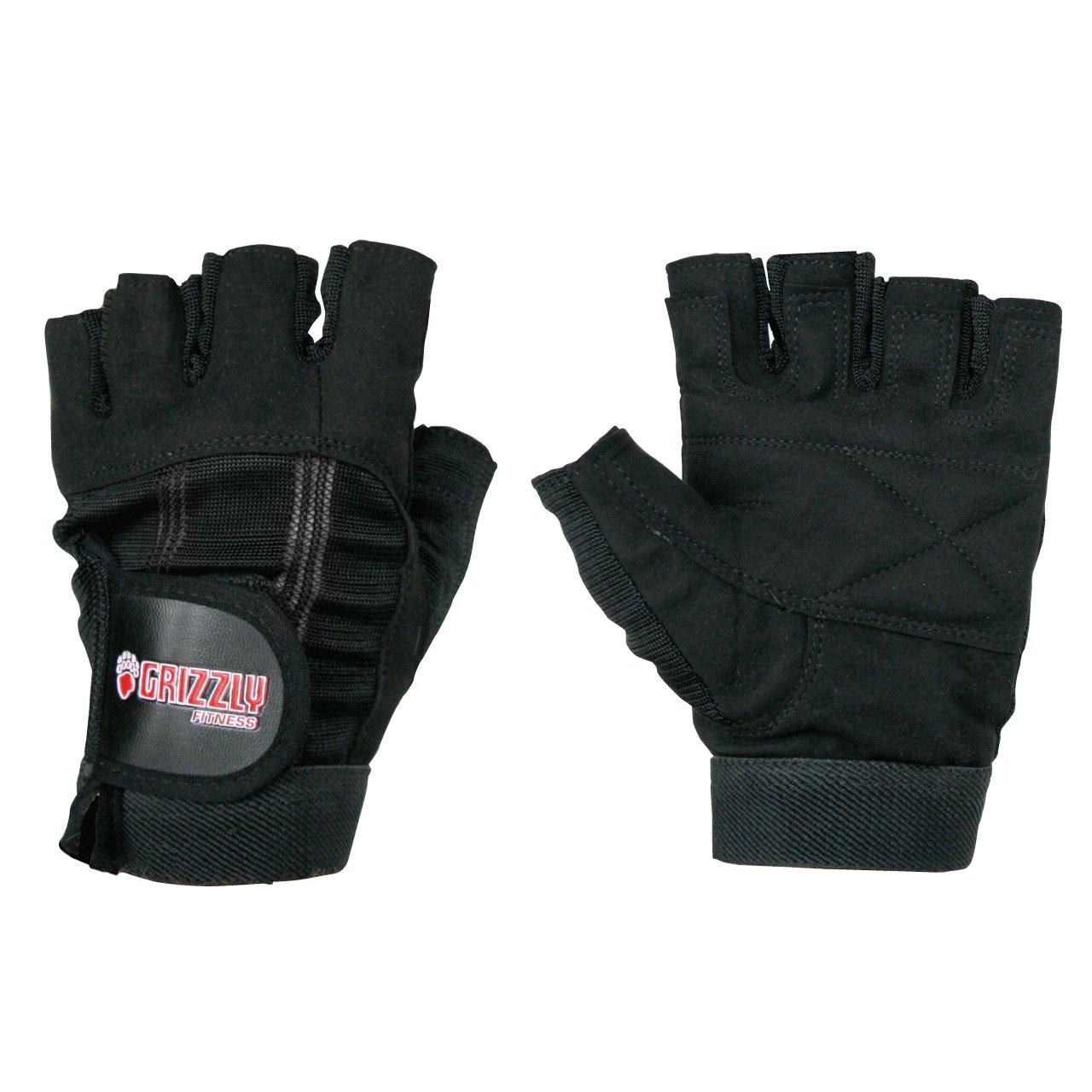 Grizzly Fitness Workout Gloves for Men & Women - Non-Slip Grip, Breathable & Comfortable for Weightlifting, Gym Training, CrossFit & Fitness Exercises