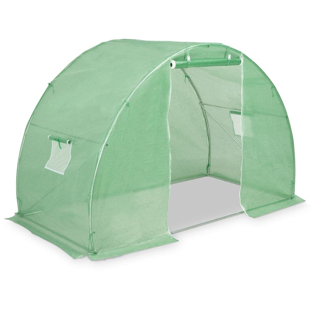 SKM Greenhouse 48.4 sq ft (118.1x59.1x78.7 inches) - Large Walk-in Plant Greenhouse for Outdoor Gardening, Seed Starting & Plant Protection