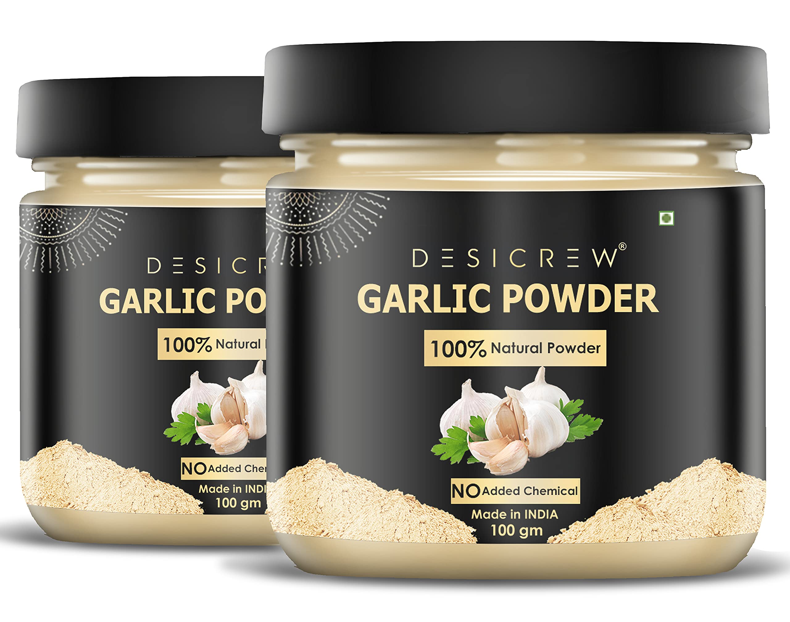 Pure & Natural Garlic Powder for Skin Care - Anti-Aging, Blackhead Removal, Acne Treatment & Deep Cleansing Face Mask (200g) | Organic Skin Toning Solution for Glowing Complexion - Perfect for Daily Skincare Routine & Spa Treatments