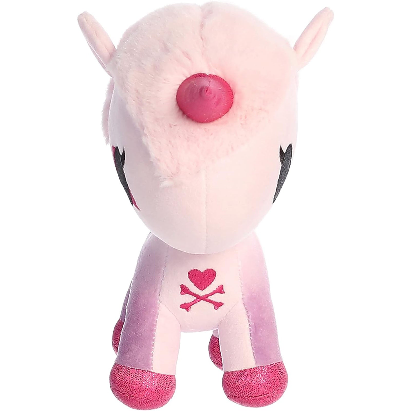 Aurora Flower Power Peony Unicorn 7.5 Inch Soft Plush Stuffed Animal Toy - Perfect for Kids' Bedroom Decor, Birthday Gifts & Collectibles