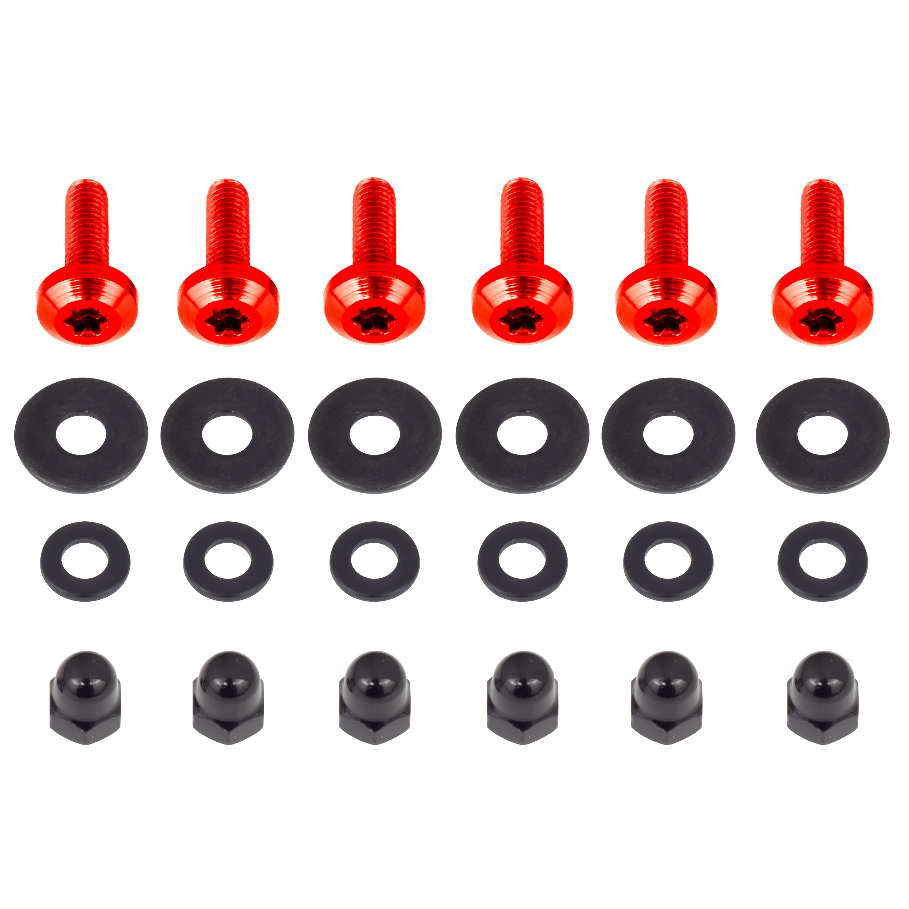 Premium Aluminum T25 Windshield Bolts for Harley & Memphis Shades Road Warrior Fairing - Durable Motorcycle Accessories for Enhanced Wind Protection & Style on Long Rides