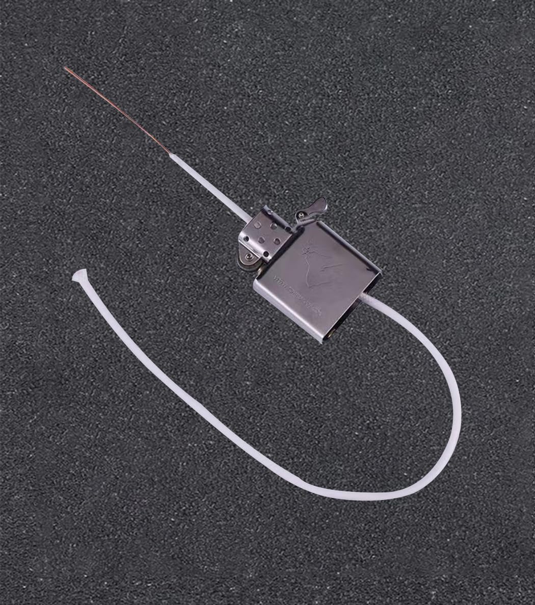 Premium Kerosene Lighter Replacement Cotton Wicks with Metal Needles - 5 Pack - Universal Fit for Most Kerosene Lighters - Essential Lighter Accessories for Outdoor Camping, Survival Kits & Emergency Use