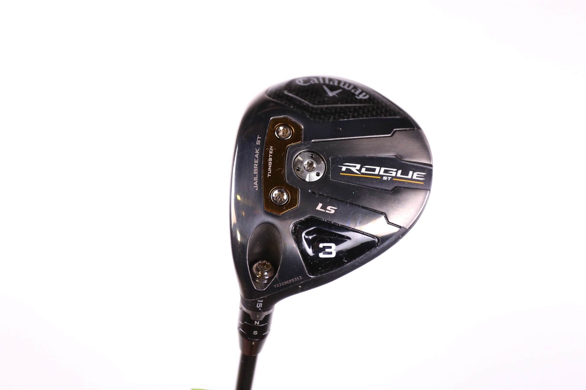 Premium Used Callaway Rogue ST LS 3 Wood Golf Club - Left Handed 15° with Extra Stiff Flex | Perfect for Low-Handicap Players & Long-Distance Shots on the Fairway