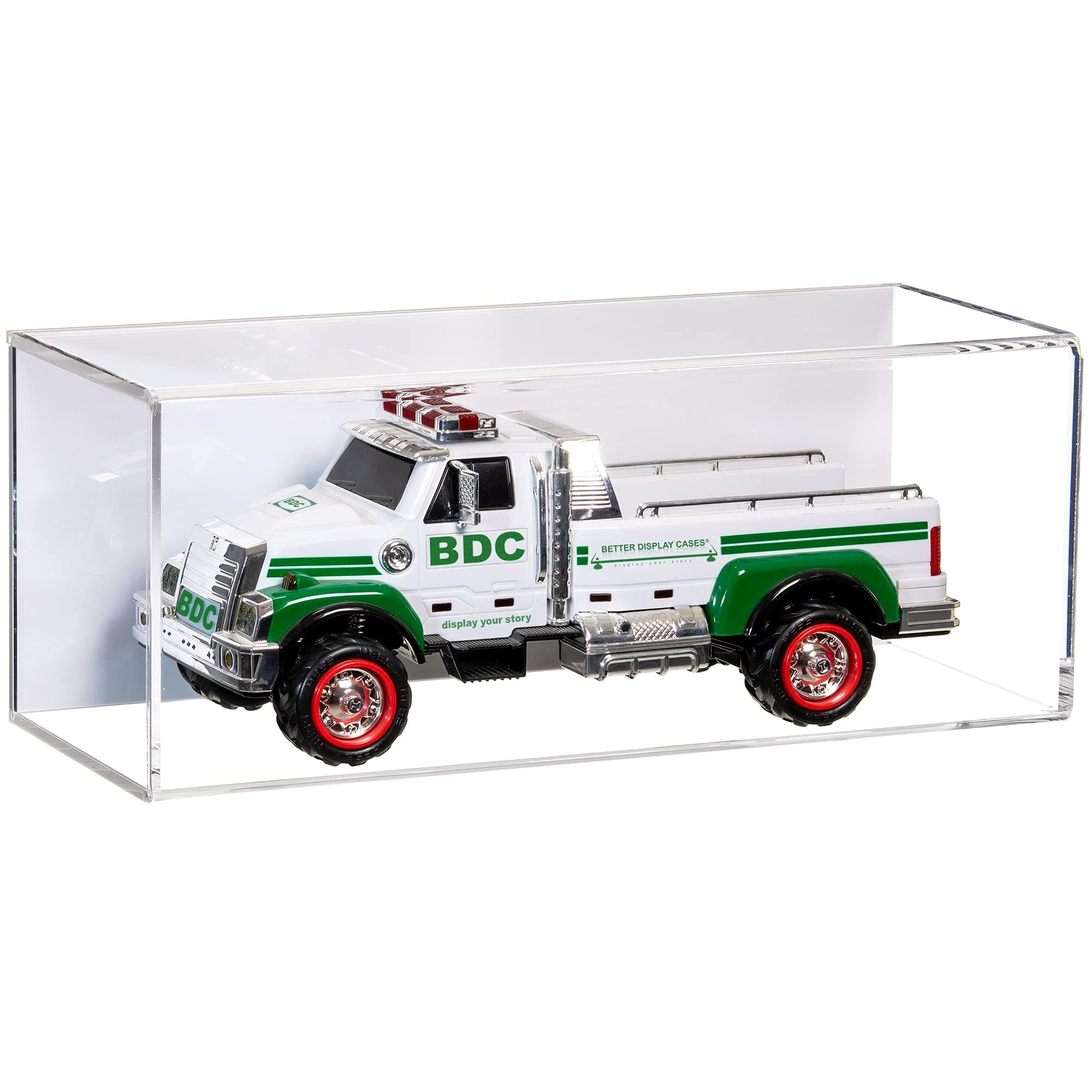 Clear Acrylic Wall Mount Display Case for Dolls, Bobbleheads & Action Figures - Vertical/Horizontal Mounting - Perfect for Collectibles, Funko Pops & Toy Showcases (D03/A078-CB-VWM) - Ideal for Home Decor, Office Displays & Collector Protection