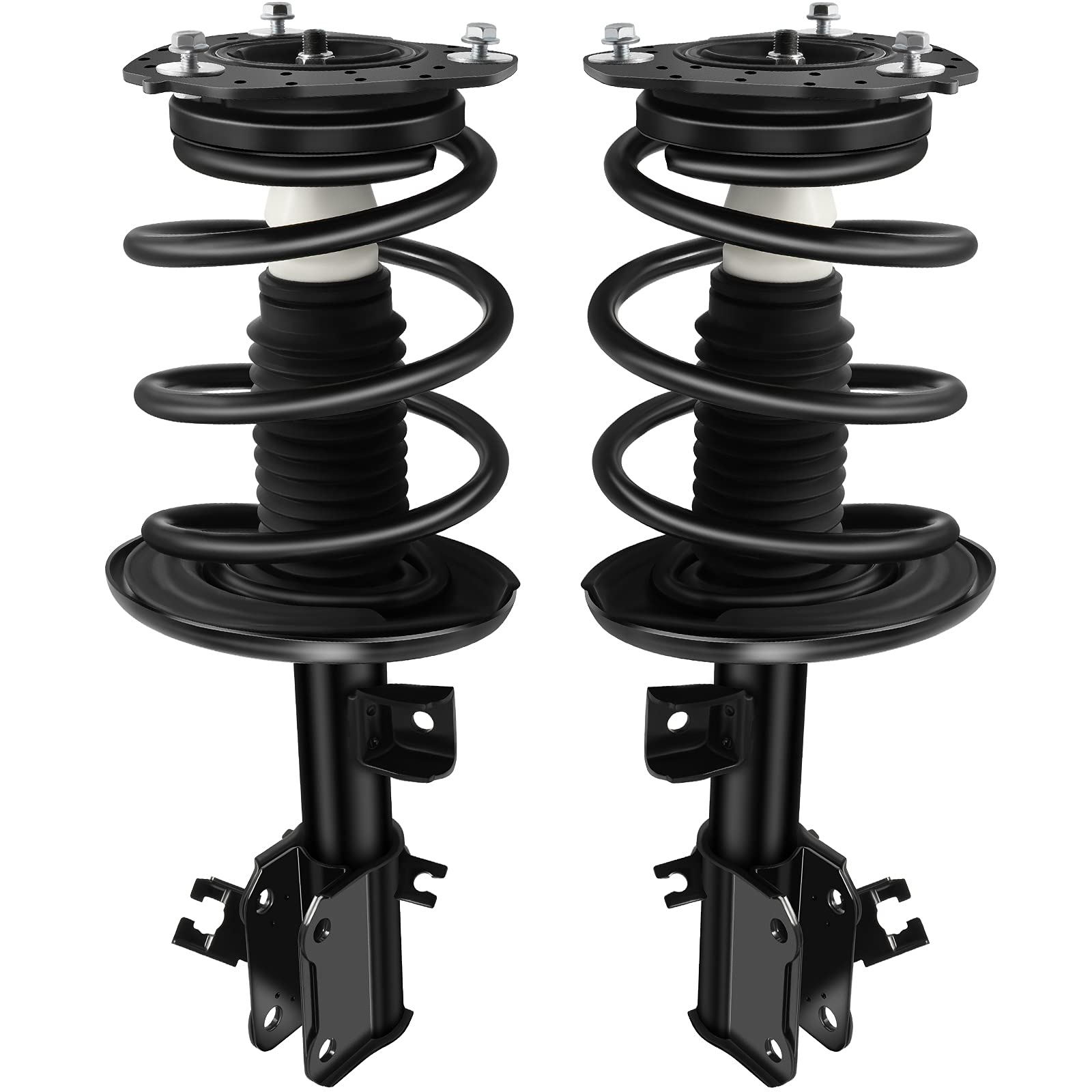 2007-2013 Nissan Altima Front Struts & Shocks Assembly - Complete Strut Spring Replacement Kit Compatible with Models 172393/182393 172392/182392 - Smooth Ride & Enhanced Suspension for City Driving & Highway Commutes