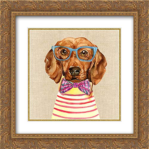 ArtDirect Dachshund with Fashion Glasses - Cute Dog Figurine for Home Decor, Gift & Collectible | Perfect for Living Room, Office Desk & Shelf Display