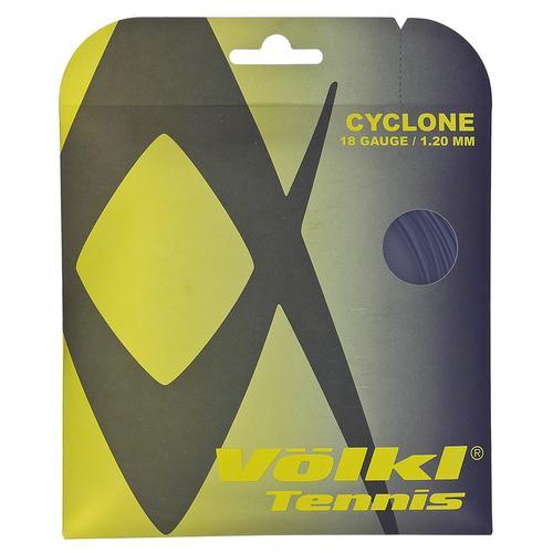 Premium Cyclone Tennis String - Black | High-Performance Polyester Tennis Racket String for Durability & Spin | Perfect for Competitive Play & Training Sessions