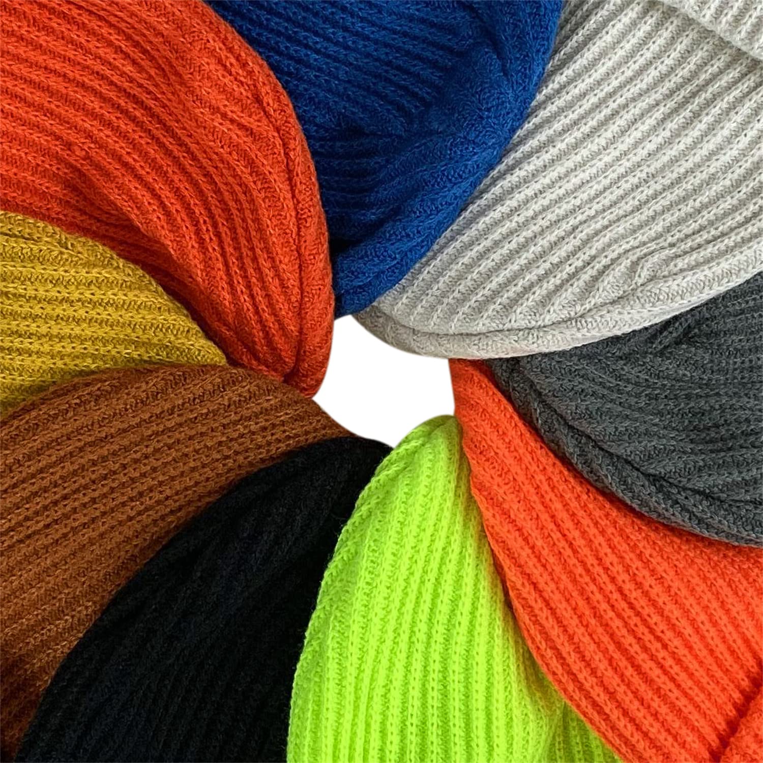 CLAPE Winter Fisherman Beanie Hats for Men - Warm Thick Knit Skull Cap with Cuff - Perfect for Skiing, Snowboarding & Outdoor Activities