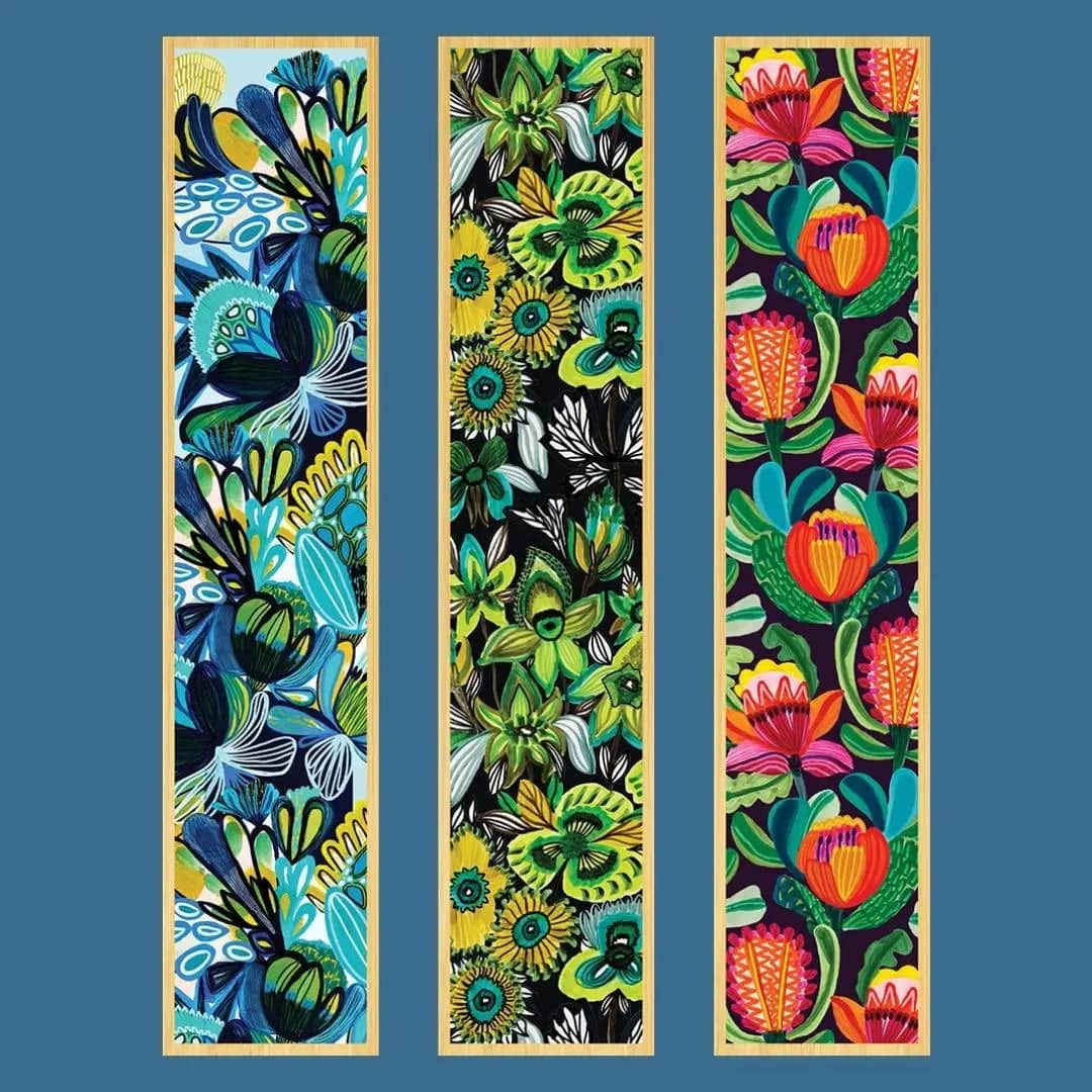 Premium Australian Wooden Bookmark Set - Handcrafted Natural Wood Bookmarks for Book Lovers - Perfect Gift for Readers, Writers & Students