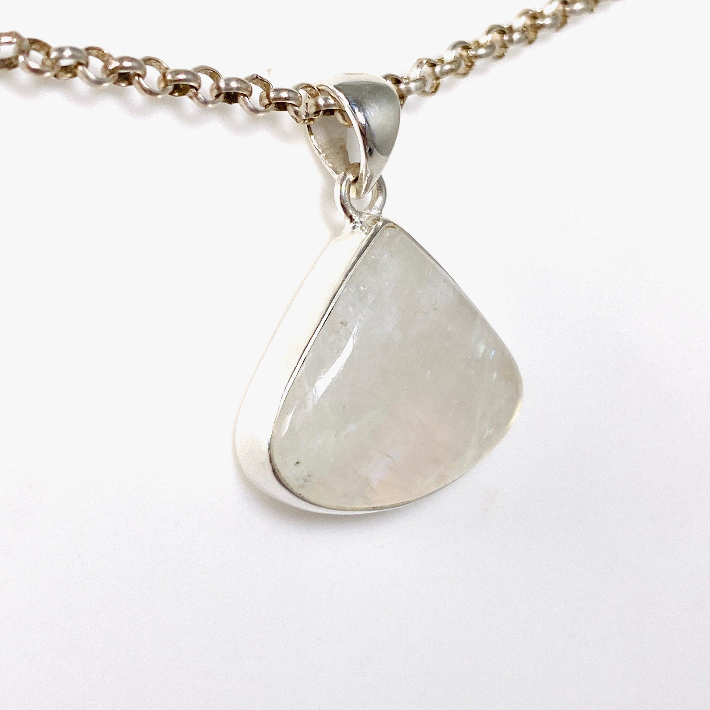 Moonstone Teardrop Pendant Necklace KPGJ4025 - Elegant Jewelry for Women, Perfect for Wedding, Party & Everyday Wear
