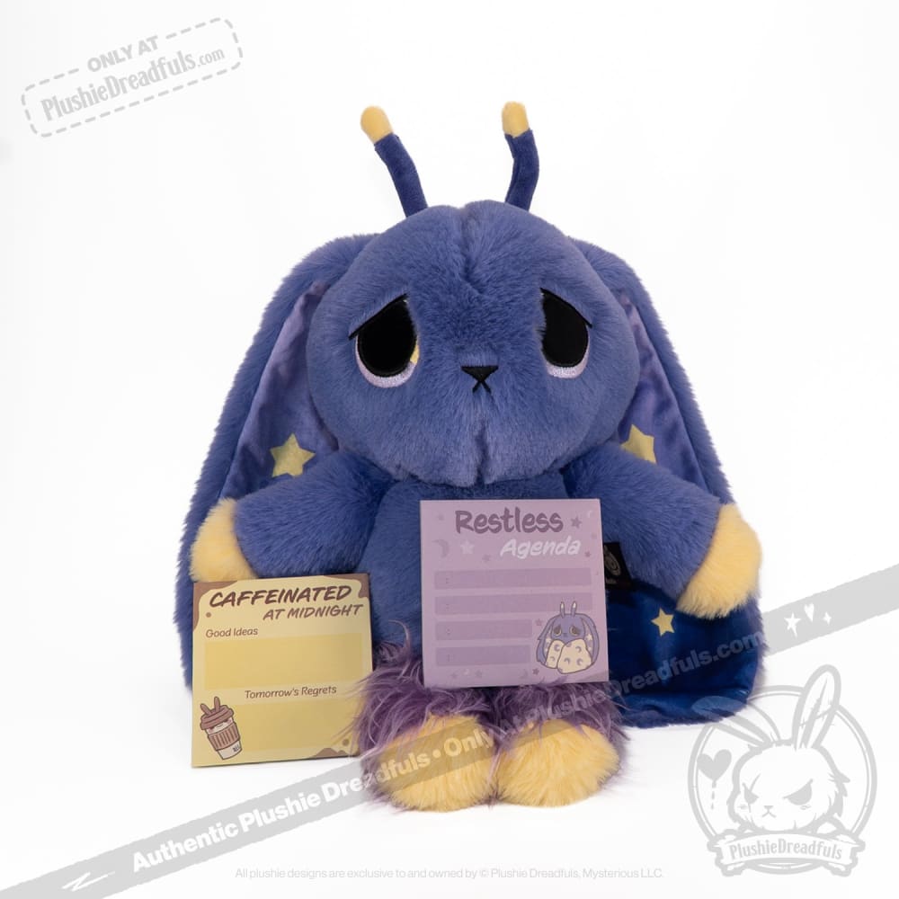 Plushie Dreadfuls Stuffed Animals - Restless Sticky Notes for Office & School - Cute Stress Relief Gifts for Anxiety & ADHD