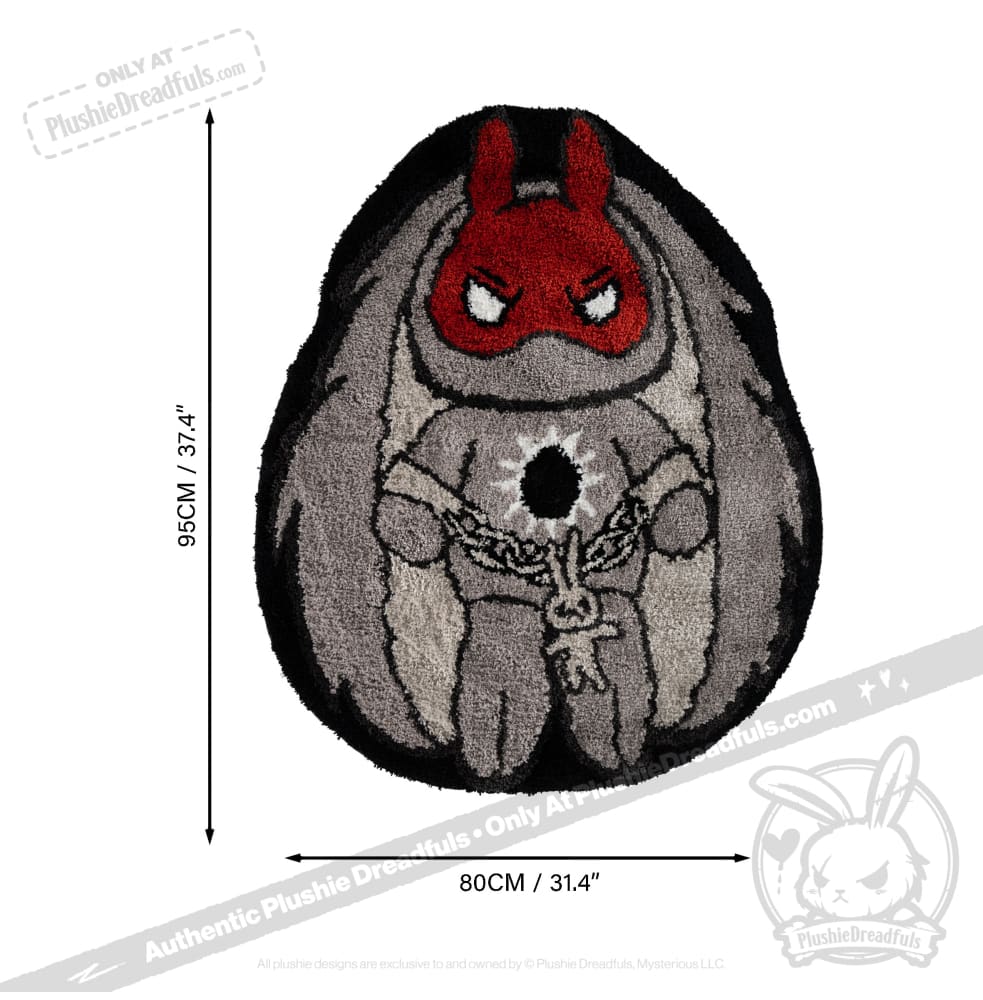 PTSD Rabbit Rug - Soft Plush Blanket for Anxiety Relief, Comfort & Stress Relief - Perfect for Therapy, Home Decor & Emotional Support