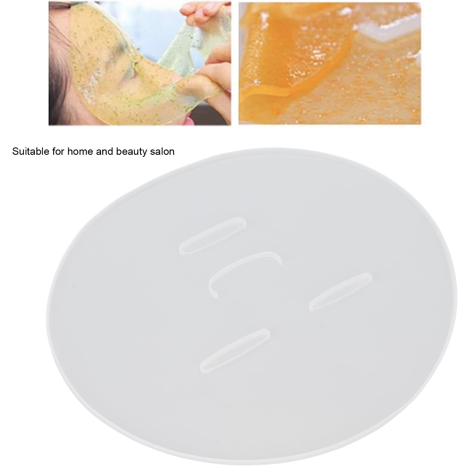 Flexible Silicone Face Mask Mold - Reusable Beauty Salon & Home Skin Care Tool for Estheticians | DIY Facial, Spa & Skincare Treatments