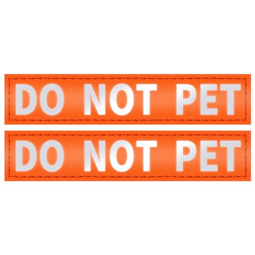 Do Not Pet (2 Pack Orange)