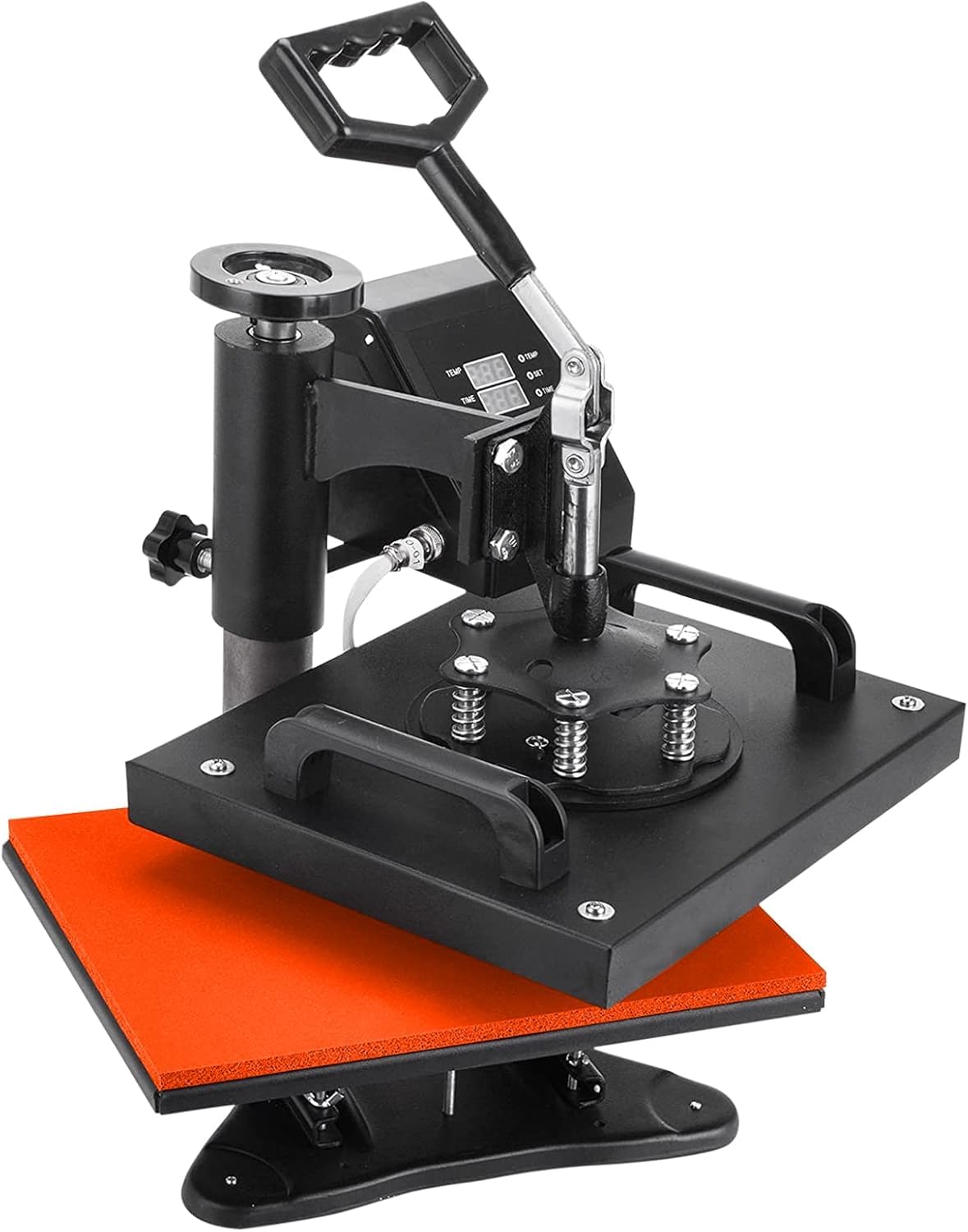 VEVOR 12x10 Inch Heat Press Machine for T-Shirts - Compact Sublimation Heat Transfer Printing Machine for DIY Custom Shirts, Hats & Mugs - Perfect for Home Business & Craft Projects