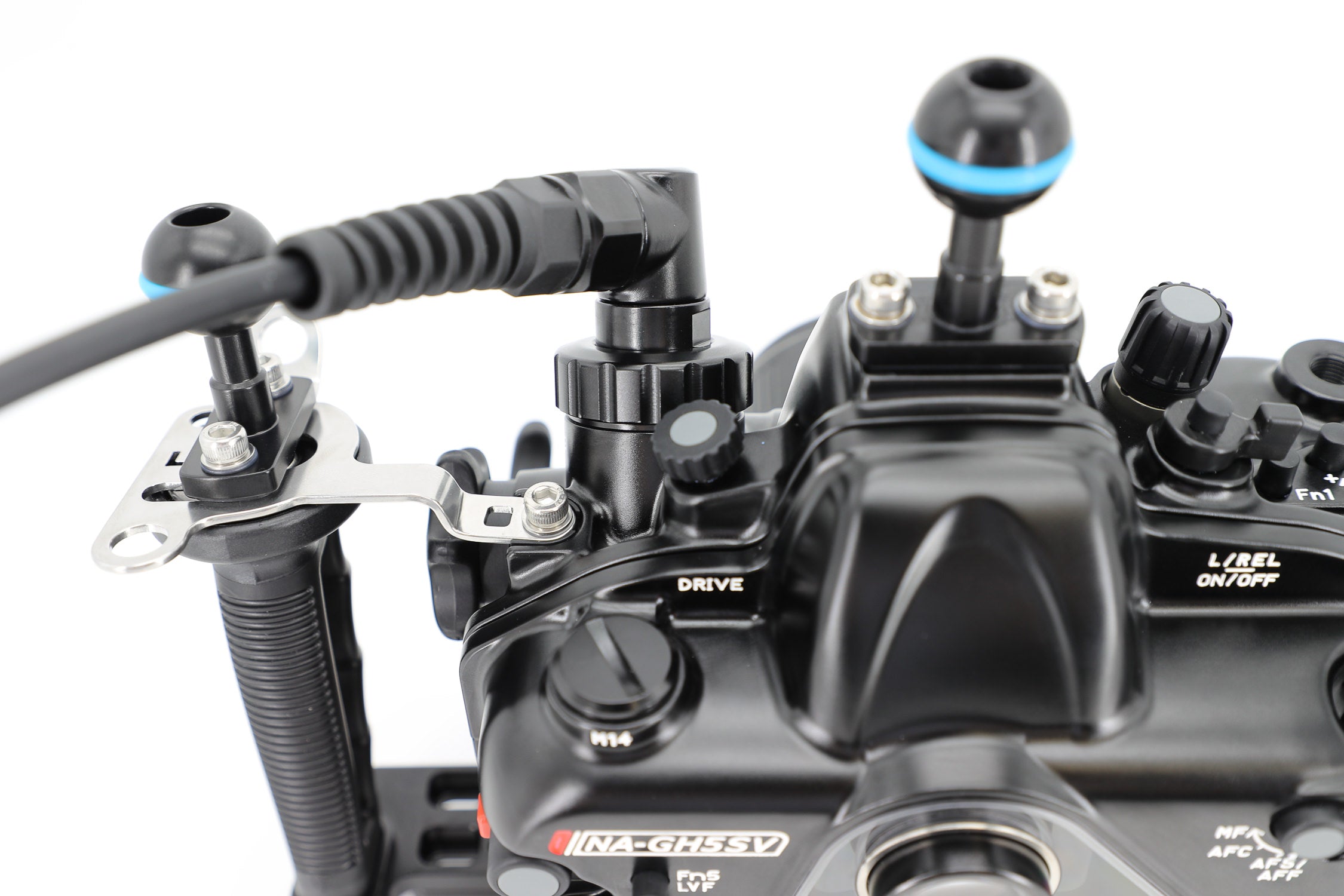 Waterproof Underwater Housing for Panasonic Lumix GH5/GH5S/GH5II Cameras - HDMI 2.0 Support - Ideal for Scuba Diving, Snorkeling & Underwater Photography