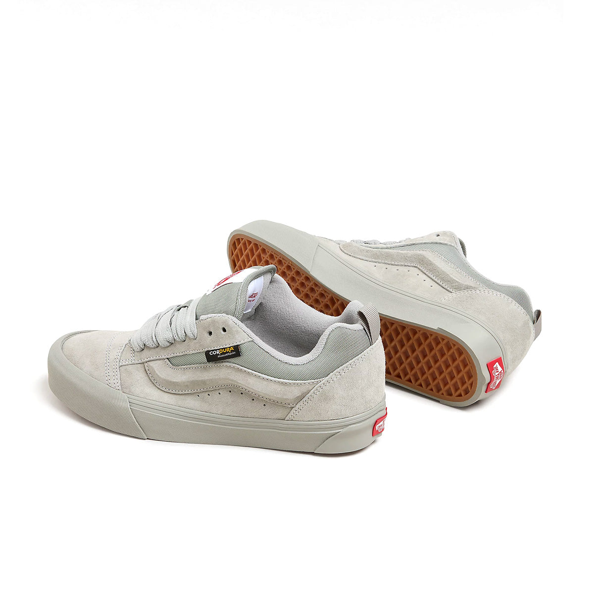 Knu Skool Cordura Sweater Check Brown Shoes - Durable & Stylish Sneakers for Men & Women - Perfect for Casual Wear, Running & Outdoor Activities
