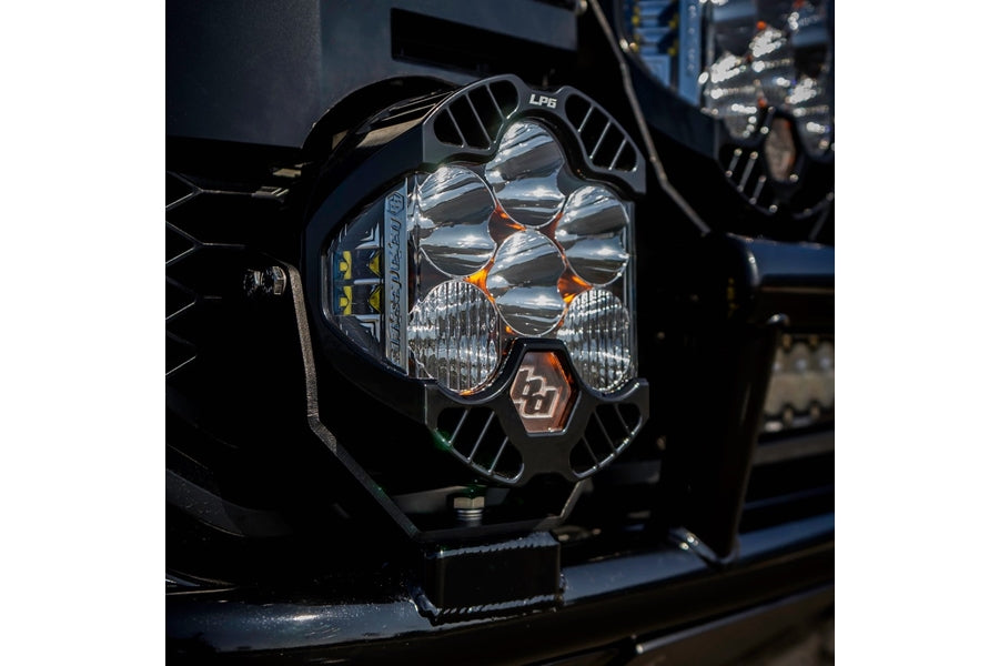 Baja Designs LP4 Pro LED Light Bar - Single Clear Lens Driving/Combo Beam for Off-Road Trucks, Jeeps & UTVs - High-Performance LED Light for Night Driving & Adventure
